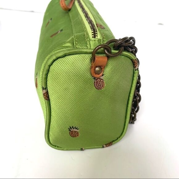 J CREW SILK PINEAPPLE MINI CHAIN BAG - Picture 5 of 7